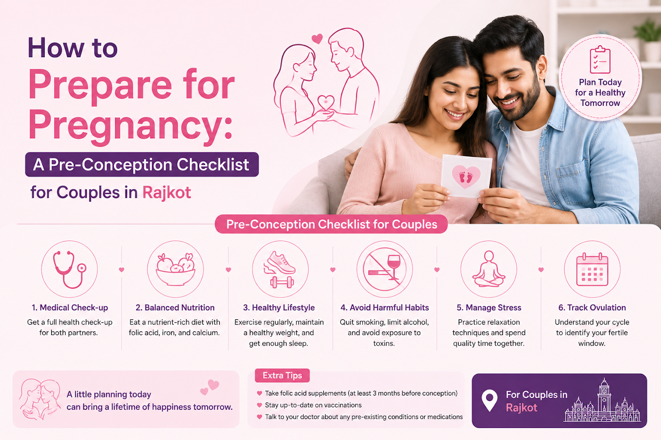 How to Prepare for Pregnancy: A Pre-Conception Checklist for Couples in Rajkot